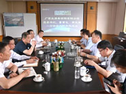 廣西北港新材料黨委書記、董事長(zhǎng)黃慶周一行來(lái)訪大明 廣西北港新材料黨委書記、董事長(zhǎng)黃慶周一行來(lái)訪大明